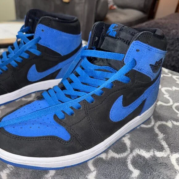 Nike Air Jordan Suede High Tops - Mens- Size 9 - Picture 6 of 6